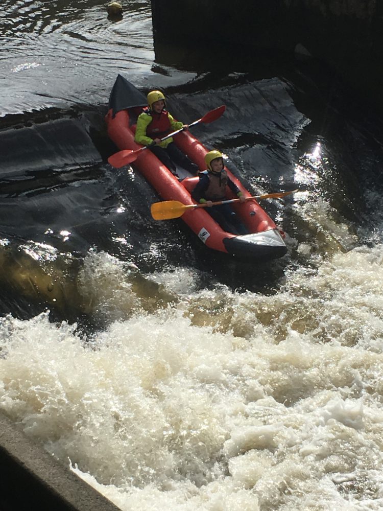 Séances de kayak